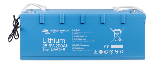 Victron Lithium LiFePO4 Battery | 25.6V 200Ah | Smart-a (BAT524120610)