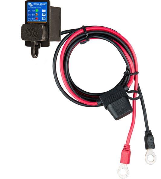 Victron | Battery Indicator Panel (M8 eyelet / 30A ATO fuse)